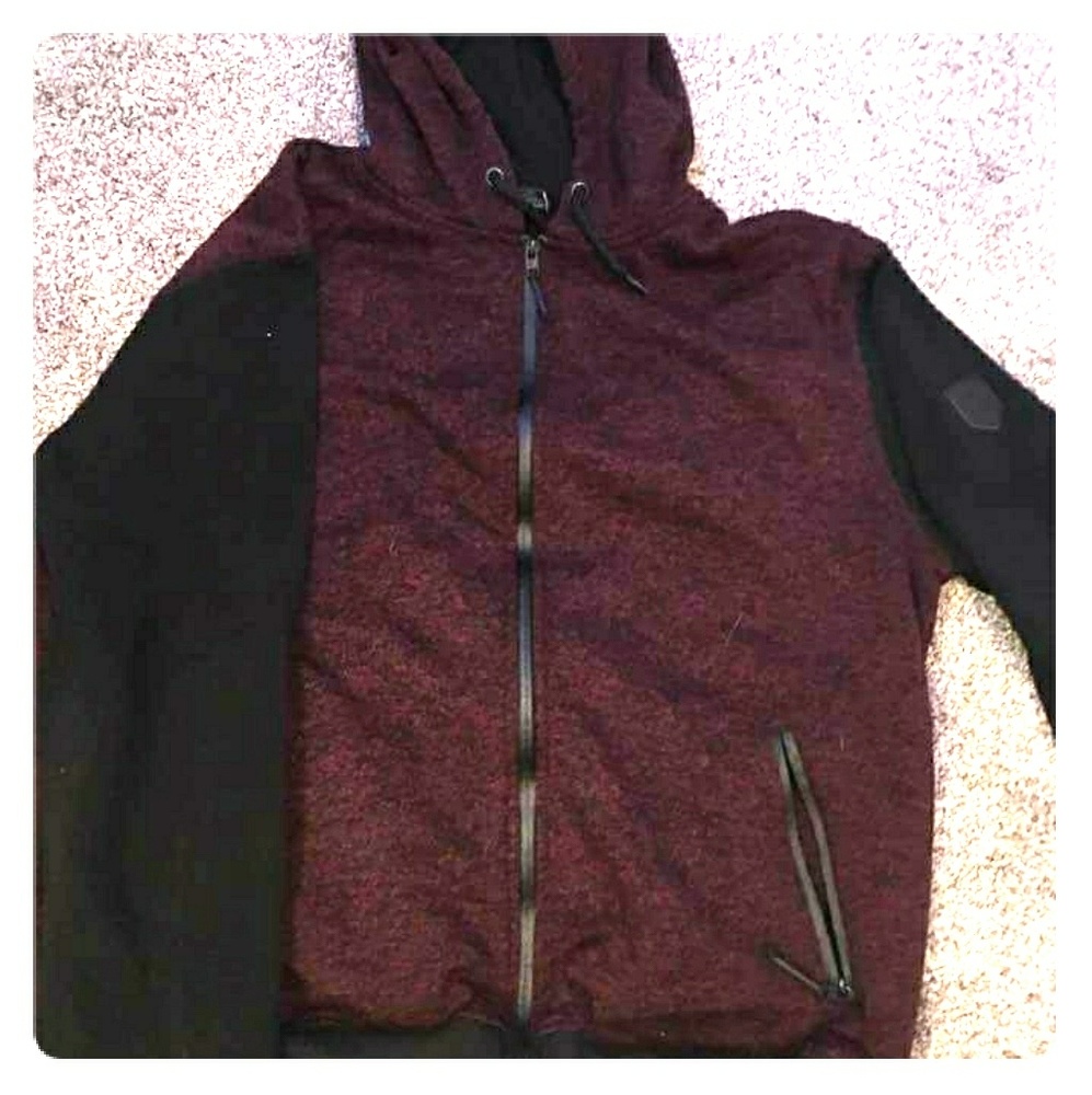 Maroon hoodie